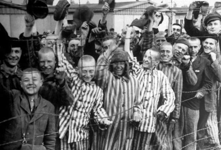 Prisioneros en Dachau